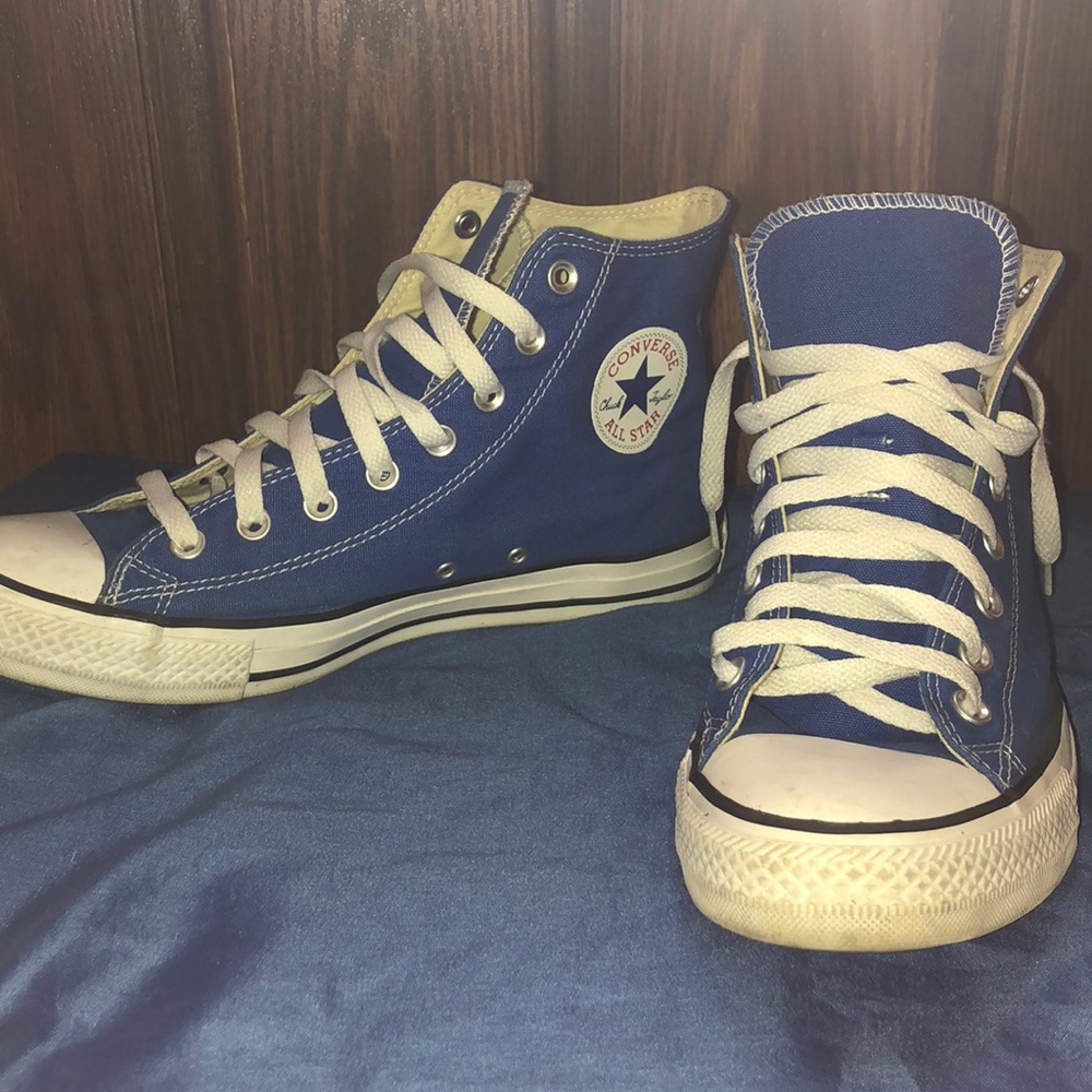 Blue Converse